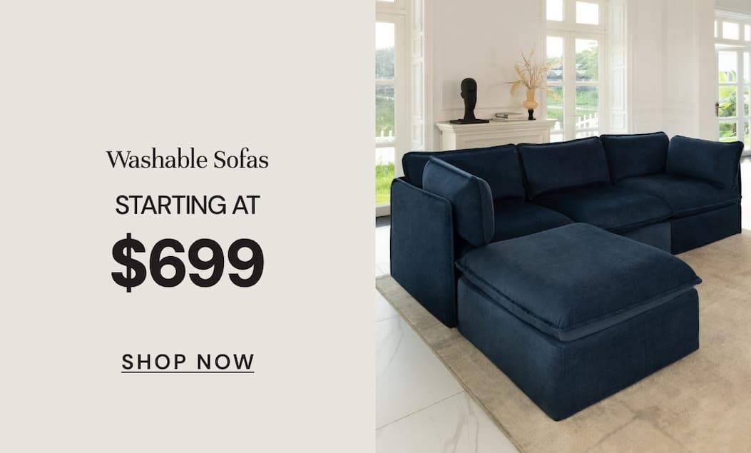 Washable Sofas - Now up to 60% off