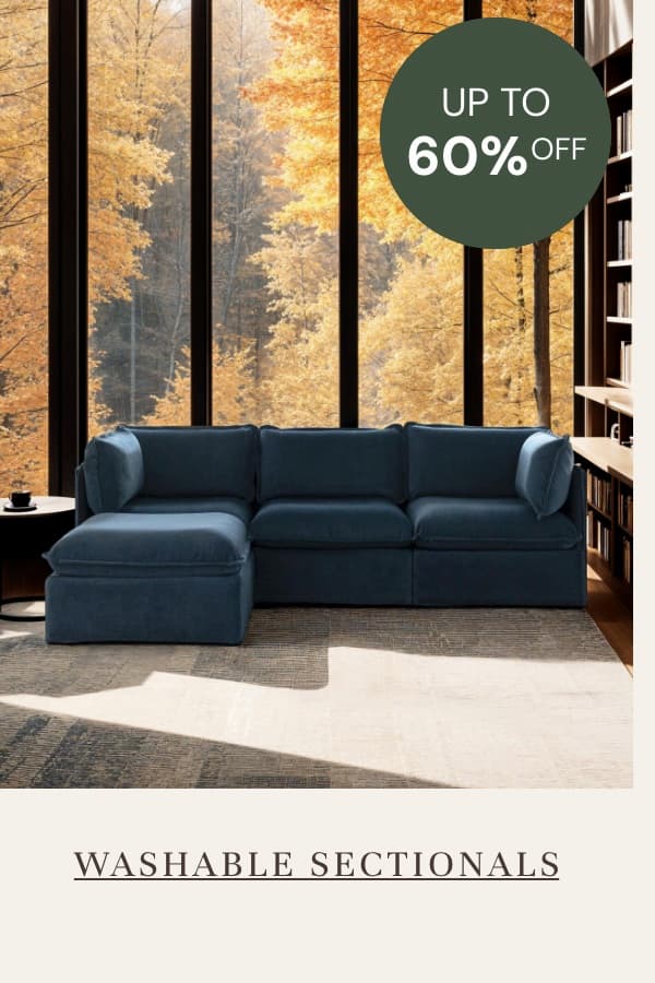 Washable Sectionals | Up to 60% off