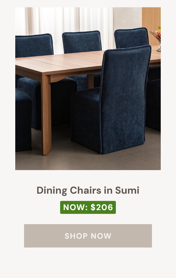 Dining Chairs in Sumi Now $206