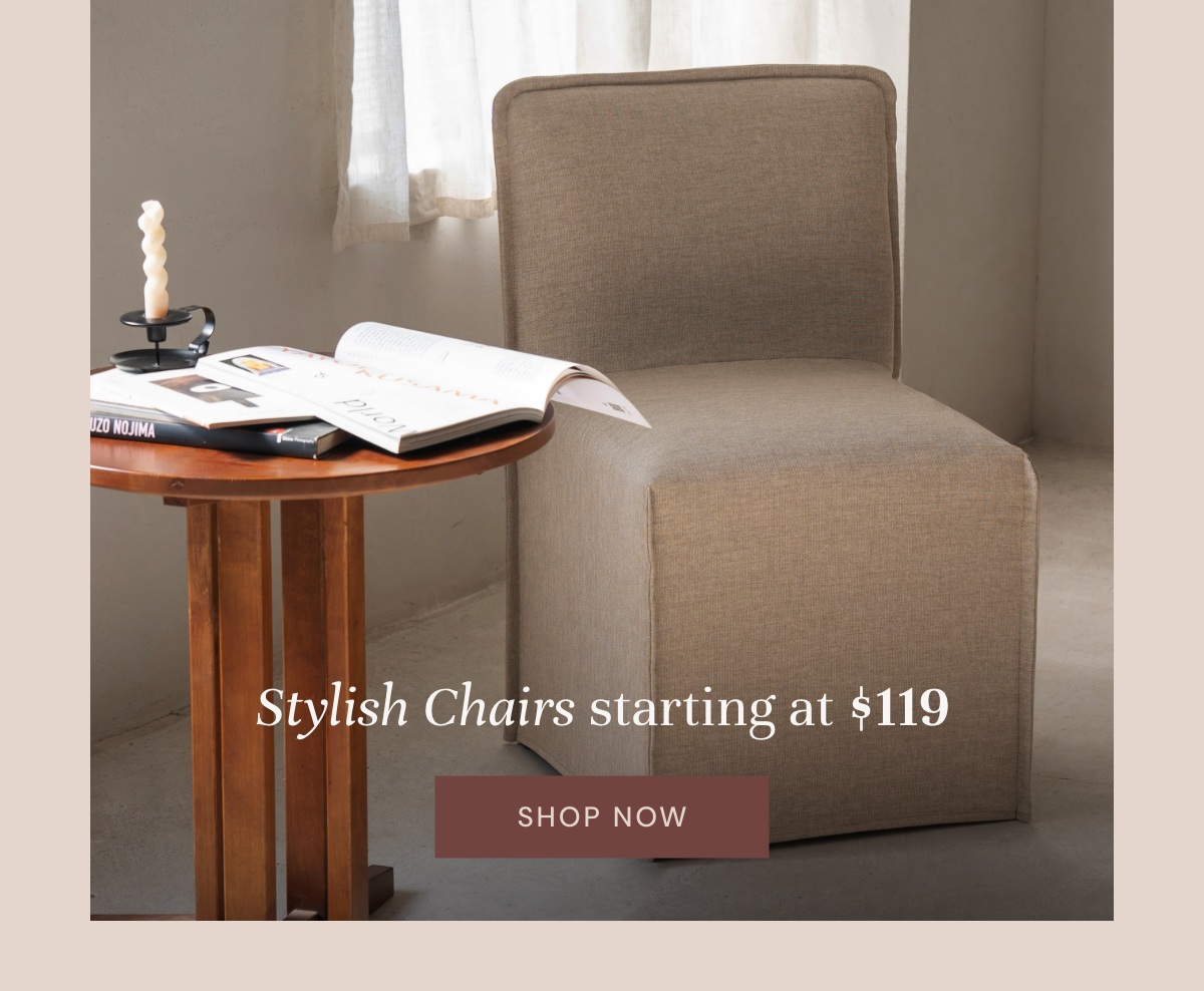 Dining Chairs - Starting at $119
