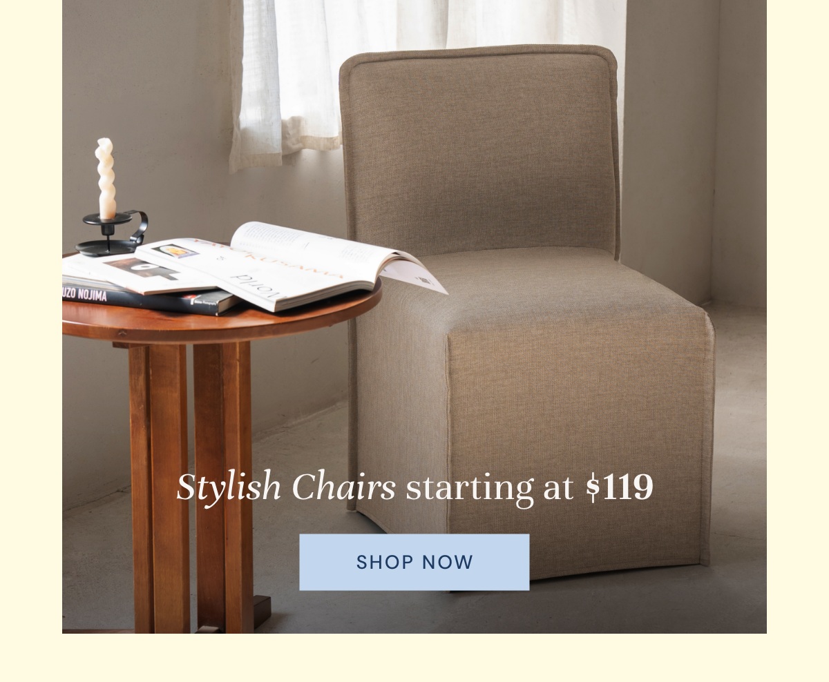 Dining Chairs - Starting at $119