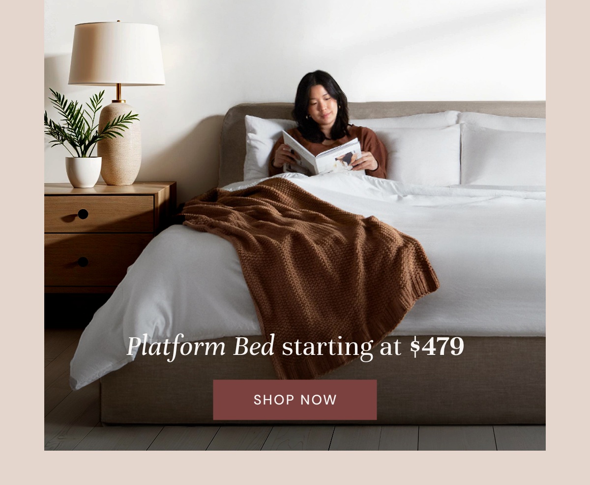 Platform Beds - Starting at only $479