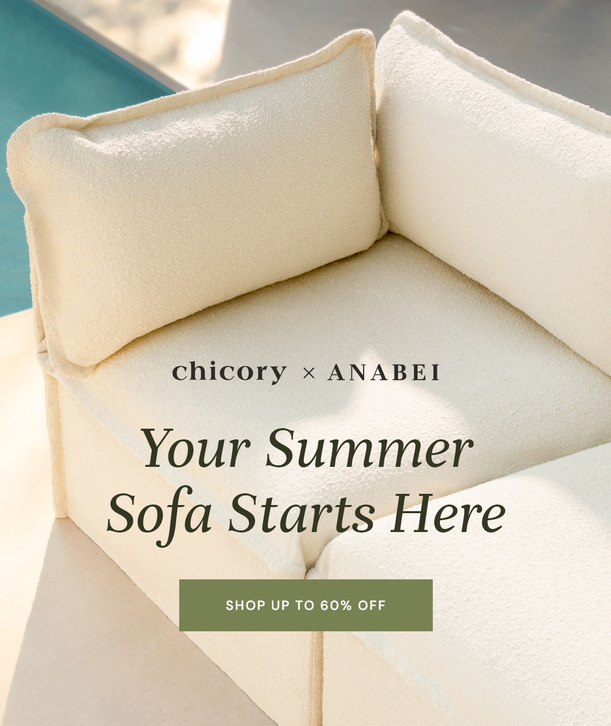 Your Summer Sofa Starts Here: Chicory X Anabei