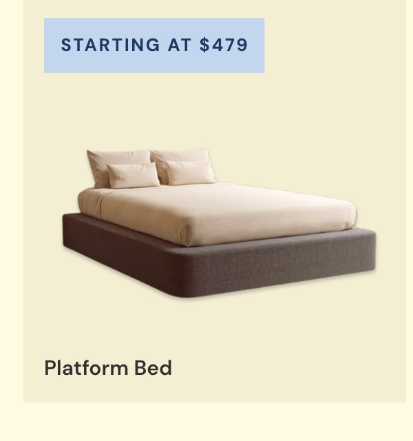 Platform Beds UP TO 60% off 