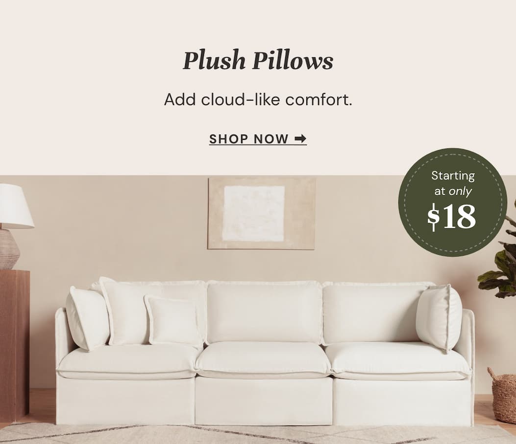 Add cloud-like comfort and effortless style.