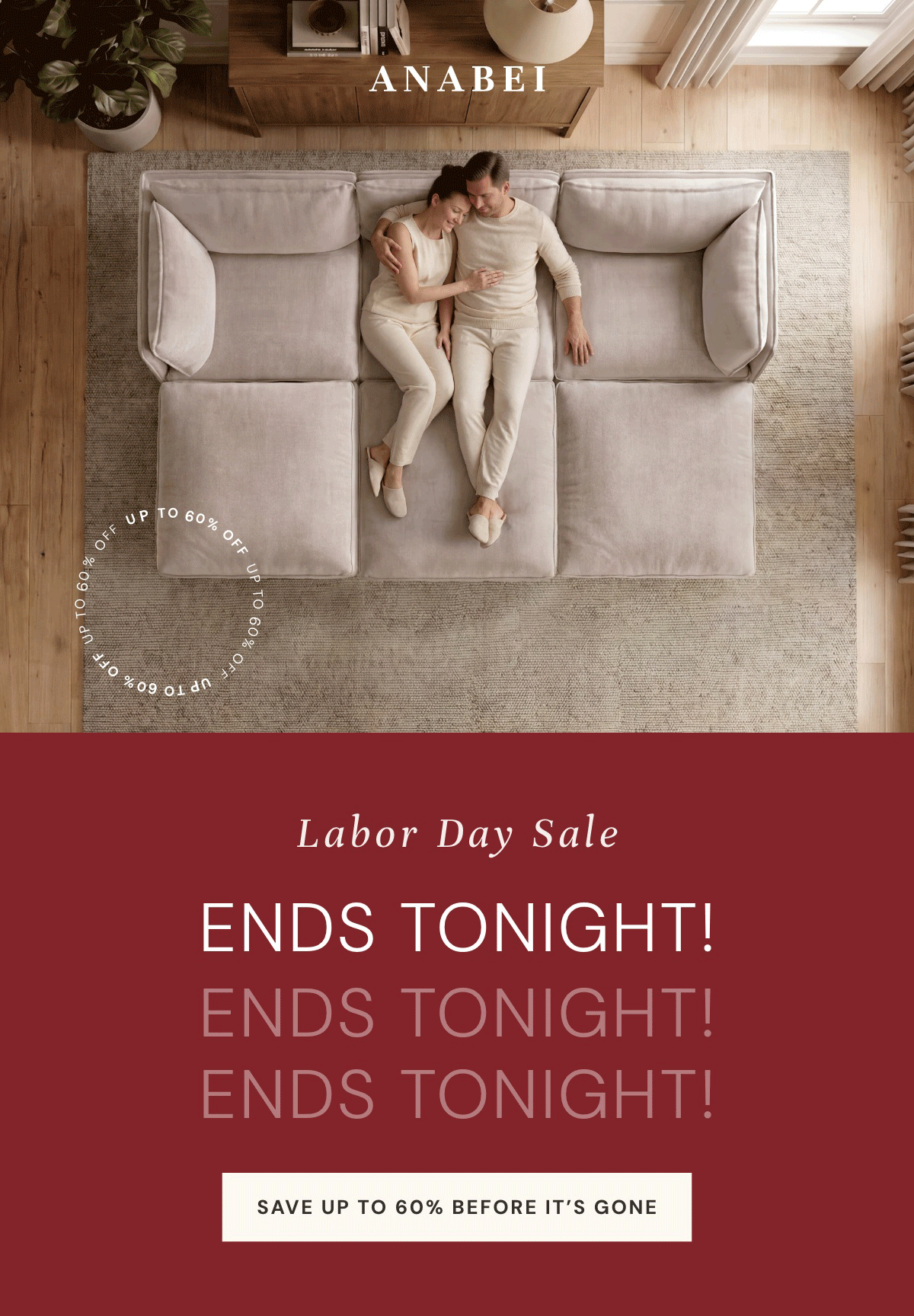 Labor Day Sale Ends Tonight!