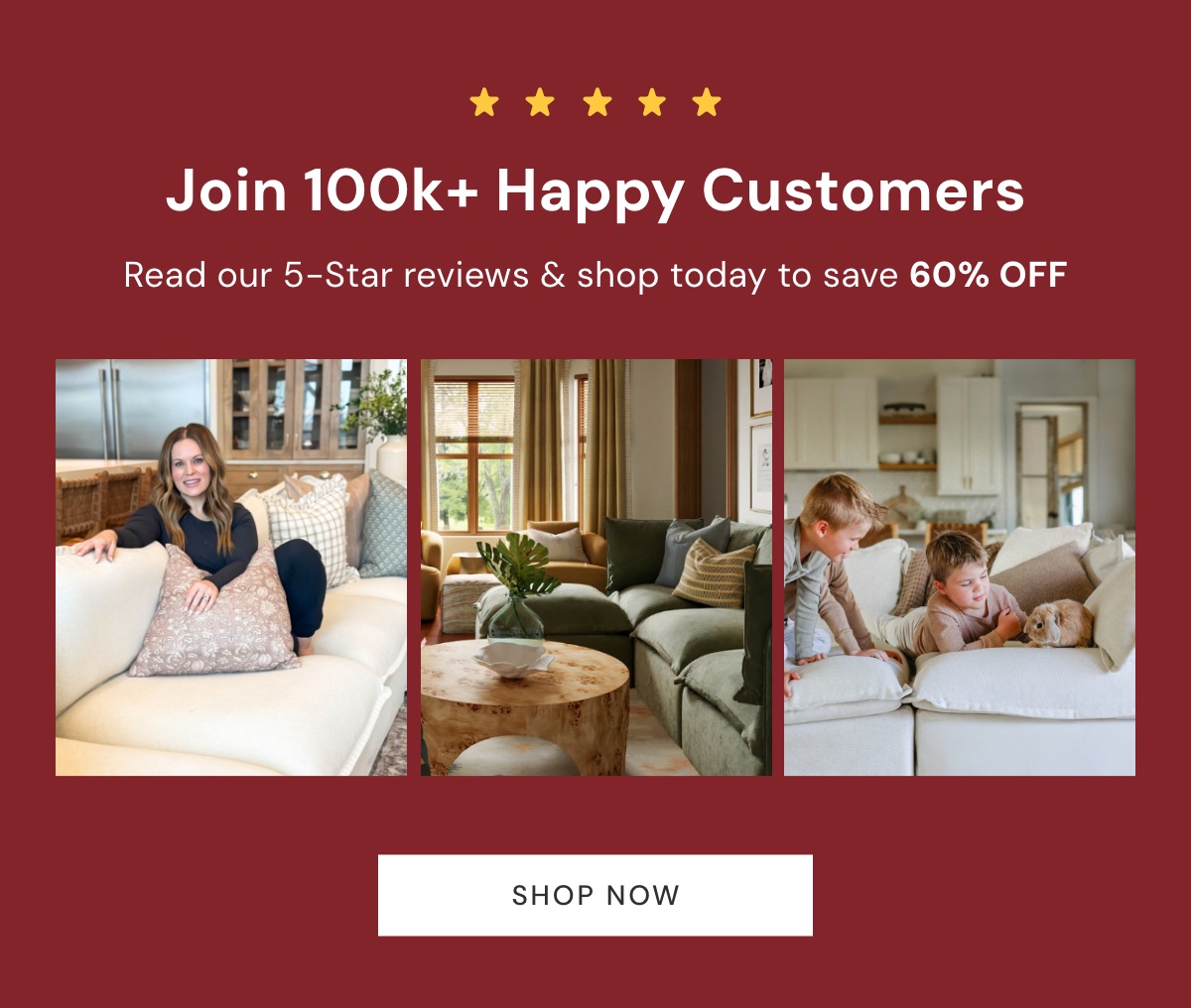 Join 100K+ Happy Customers