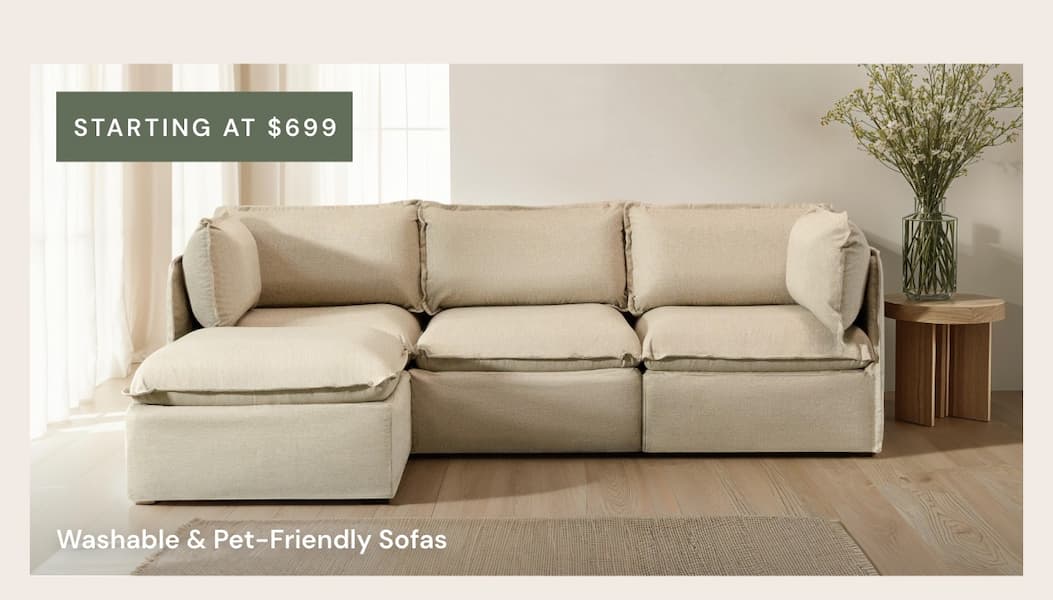 Washable sofas - Starting at only $699