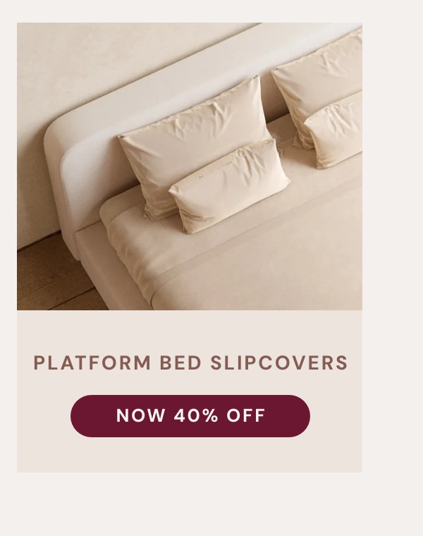Platform Bed Slipcovers