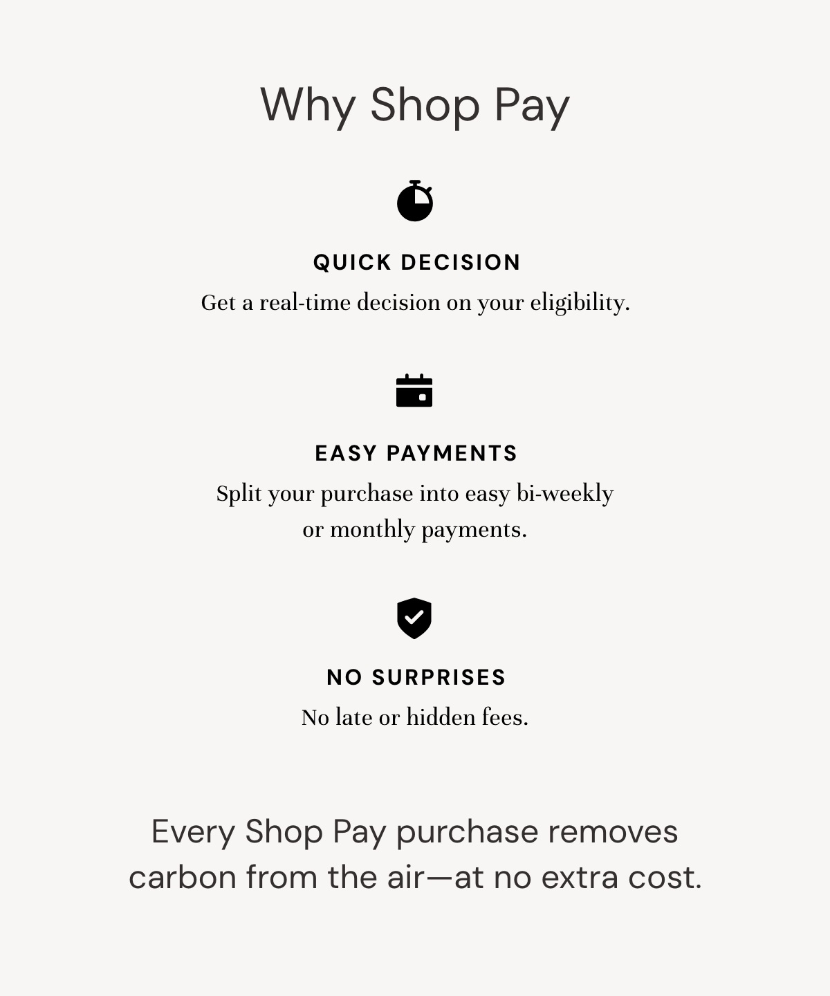 Buy Now, Pay Later with Shop Pay