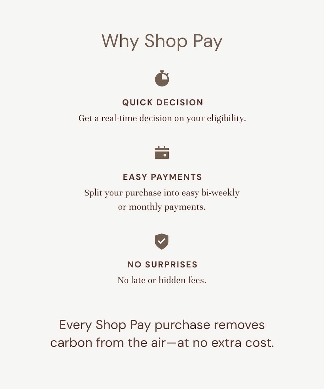Buy Now, Pay Later with Shop Pay