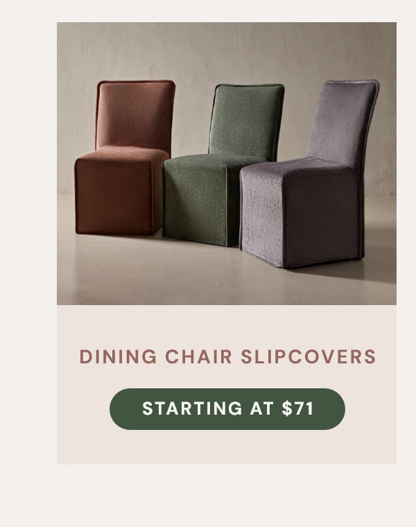 Dining Chair Slipcovers