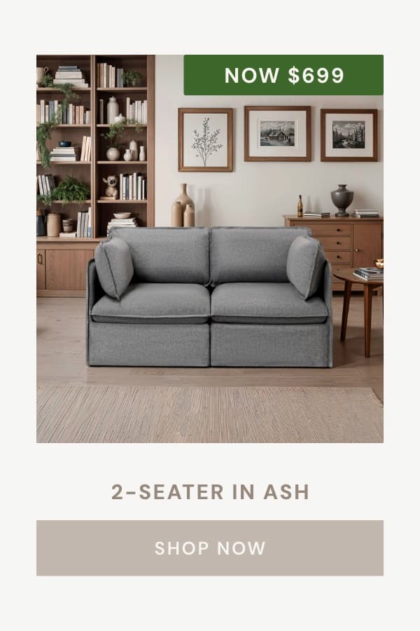 2-Seater in Ash