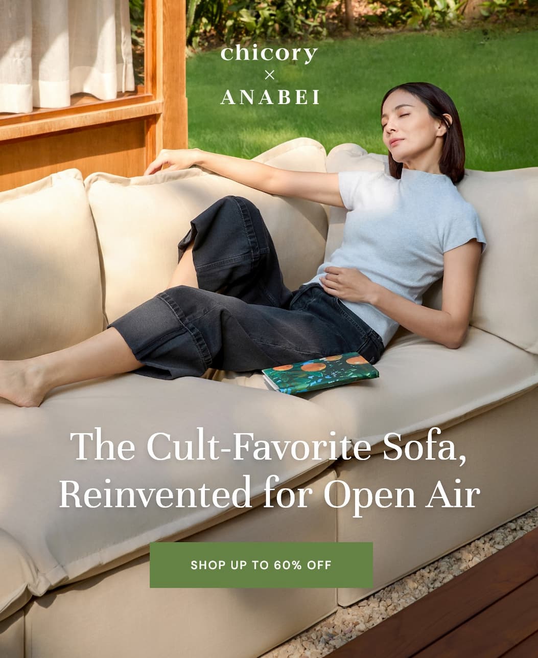 The Cult-Favorite Sofa, Reinvented for Open Air