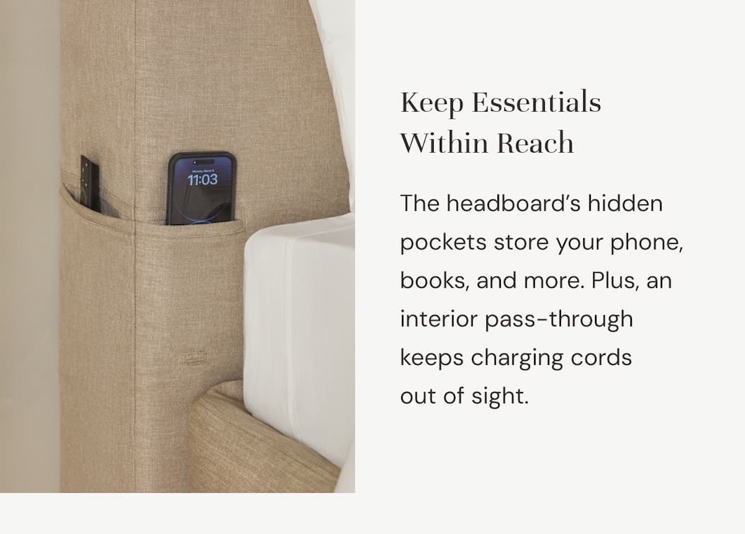 Keep Essentials Within Reach