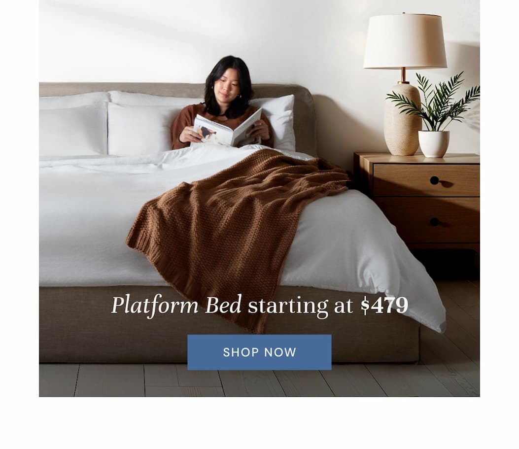 Platform Beds - Starting at only $479