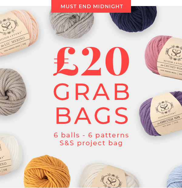 Final Hours ⏰ Grab Bags End At Midnight Stitch & Story