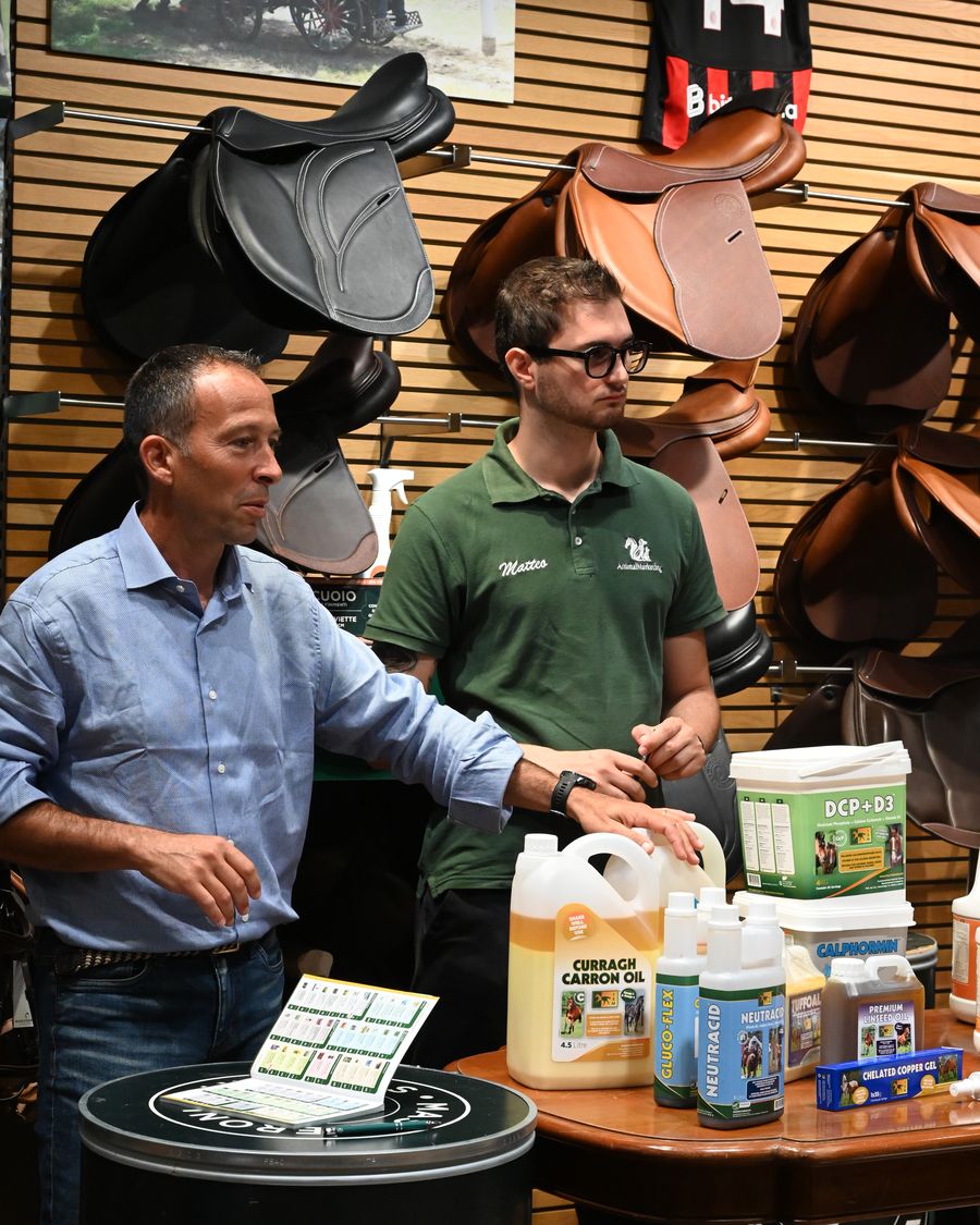 Marco Borgia e Matteo Croce, staff TRM, a Giussano