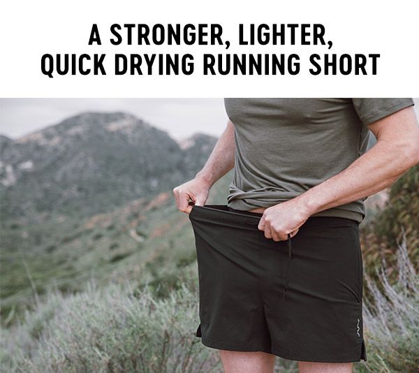 A Stronger, Lighter, Quick Drying Running Short Path Projects