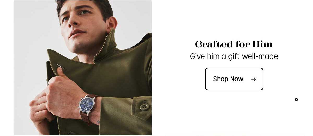 crafted for him | give him a gift well-made | Shop Now