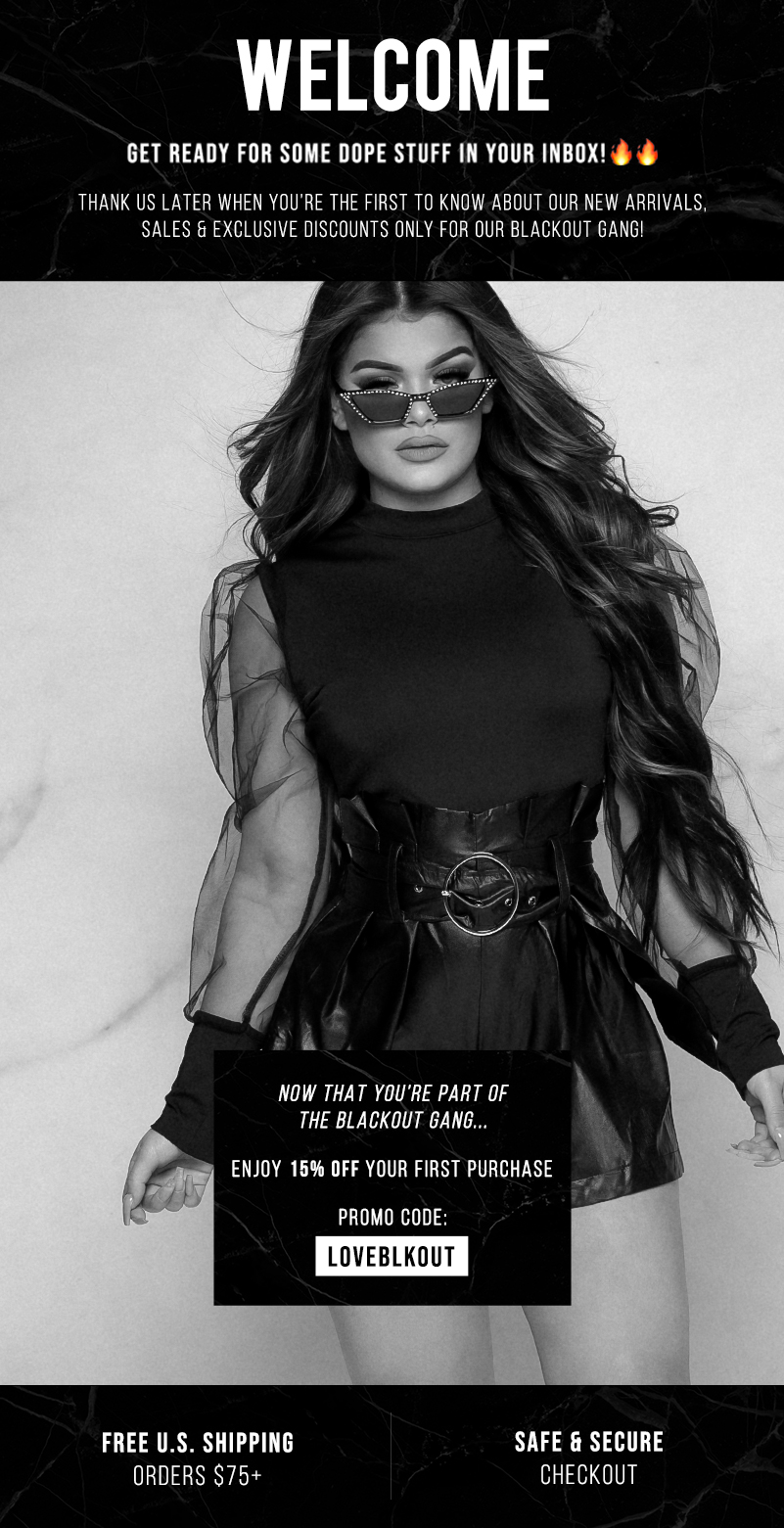 to the dark side 🖤 BLACKOUT