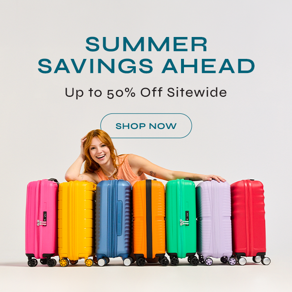 Shop Up to 50% Off Luggage