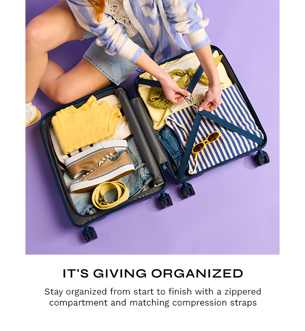 It's Giving Organized