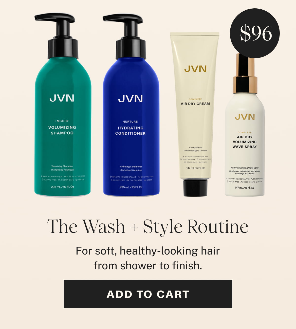 The Wash + Style Routine