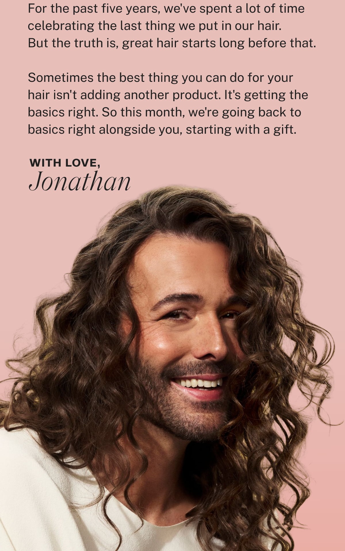 With love, Jonathan