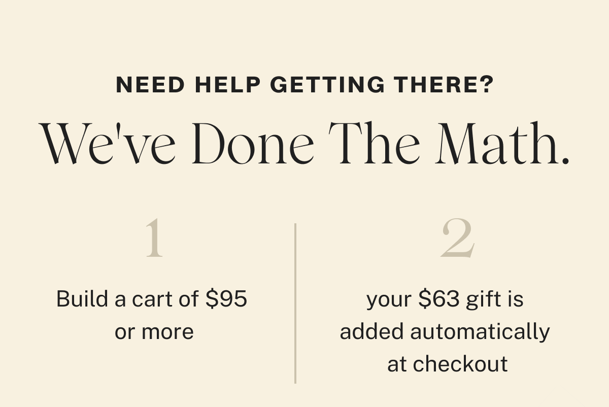 Need help getting there? We've done the math.