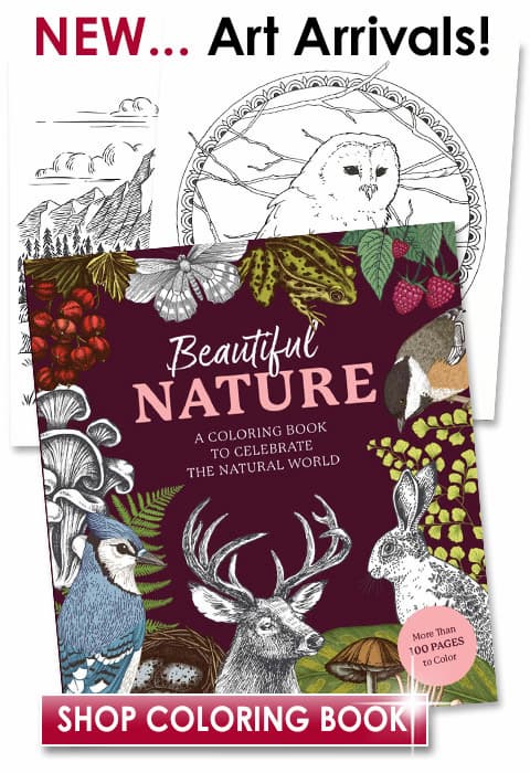 Beautiful Nature Coloring Book