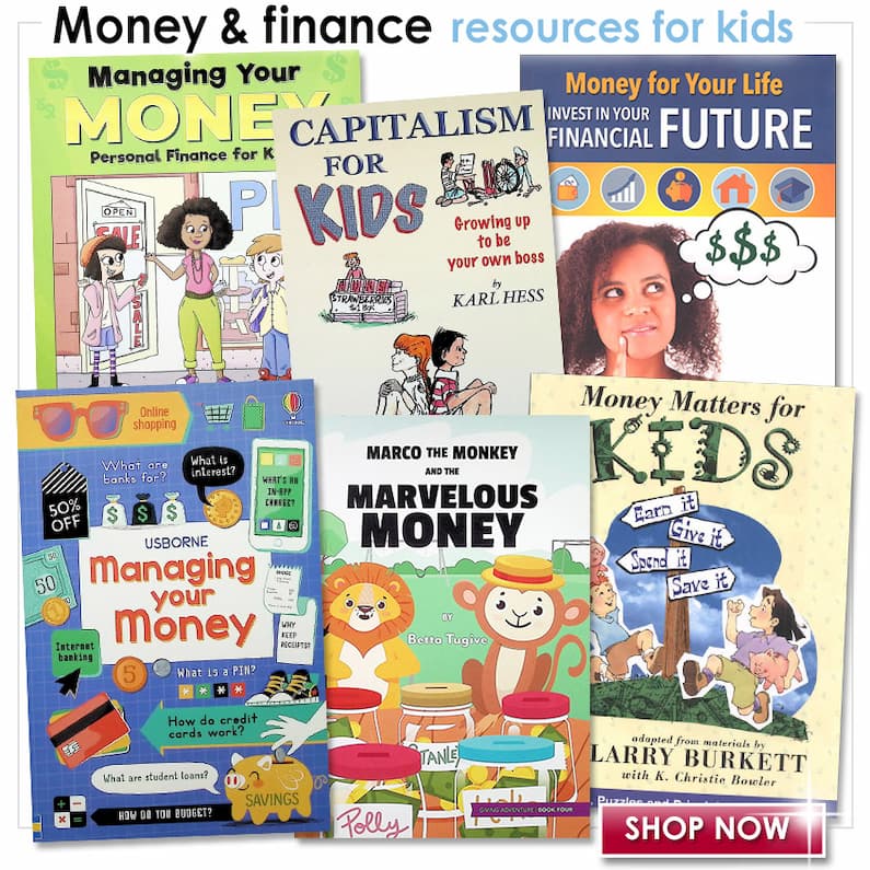 Shop Money and Finance resources for kids