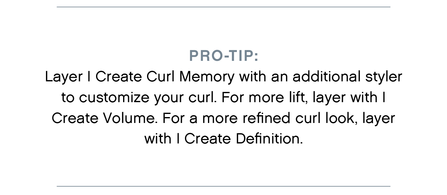 How to use I Create Curl Memory Innersense