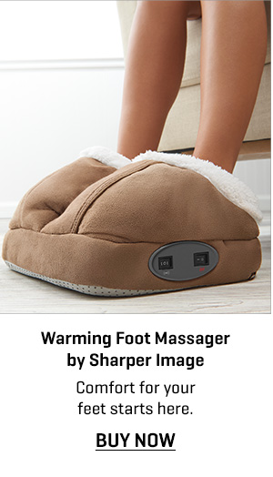 Warming Foot Massager by Sharper Image