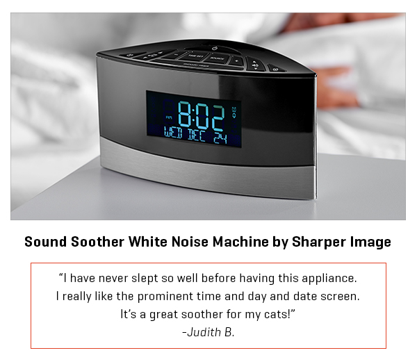 Sound Soother White Noise Machine by Sharper Image