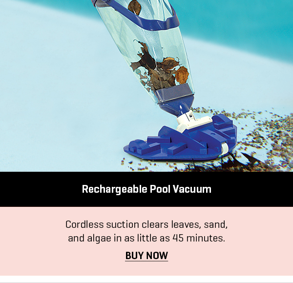 Rechargeable Pool Vacuum