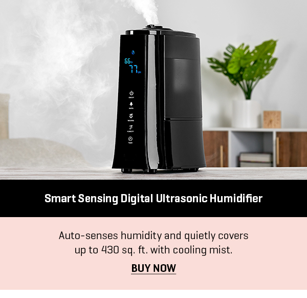Smart Sensing Digital Ultrasonic Humidifier
