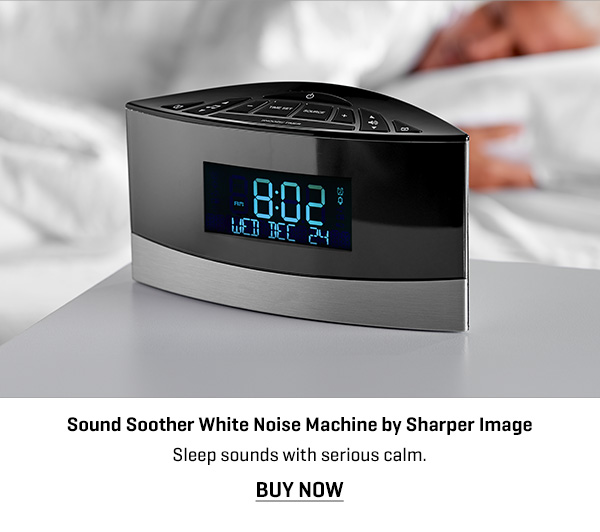 Sound Soother White Noise Machine by Sharper Image