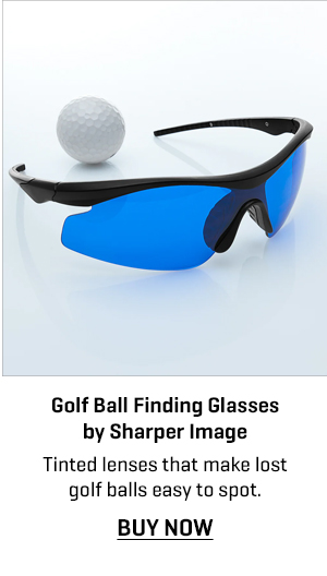 Golf Ball Finding Glasses by Sharper Image