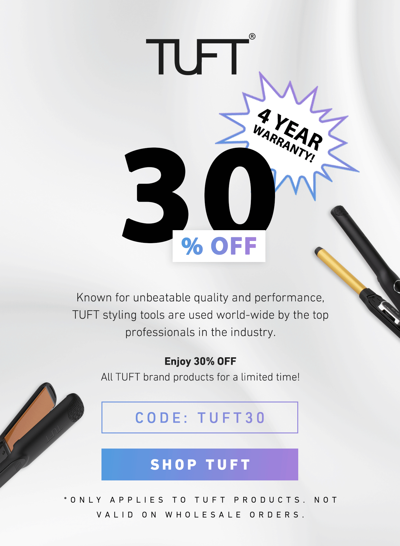 30 OFF the Hottest New Tool Brand 🔥🔥🔥 Pro Styling Tools