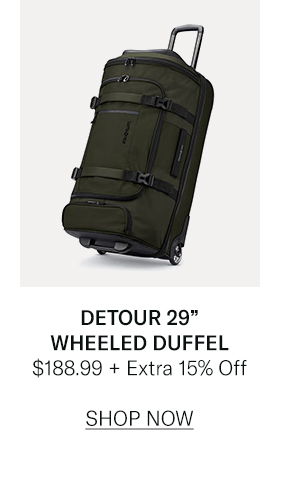 Detour 29" Wheeled Duffel