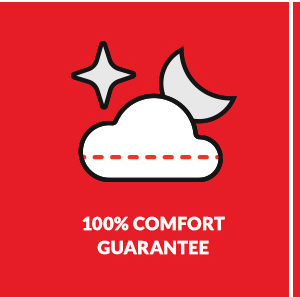 100% Comfort Guarantee