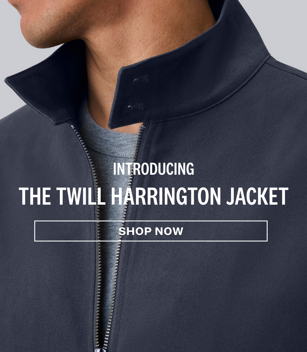 Twill Harrington Jacket