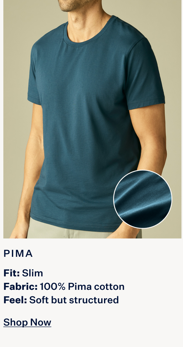 Pima Crew Neck T-Shirt