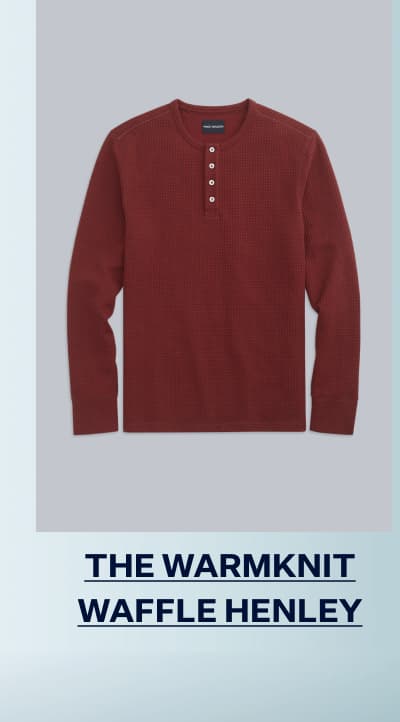 WARMKNIT Waffle Long Sleeve Henley