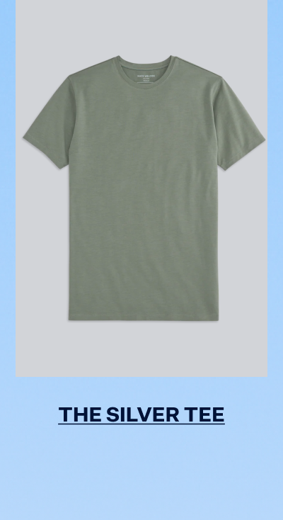 Silver Crew Neck T-shirt