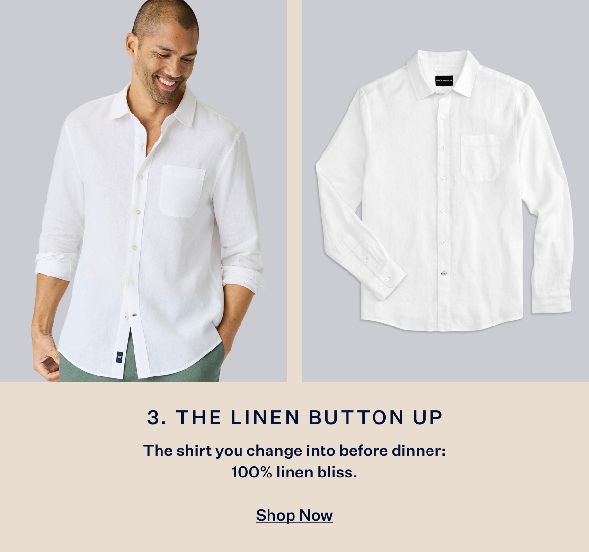 Linen Button Up