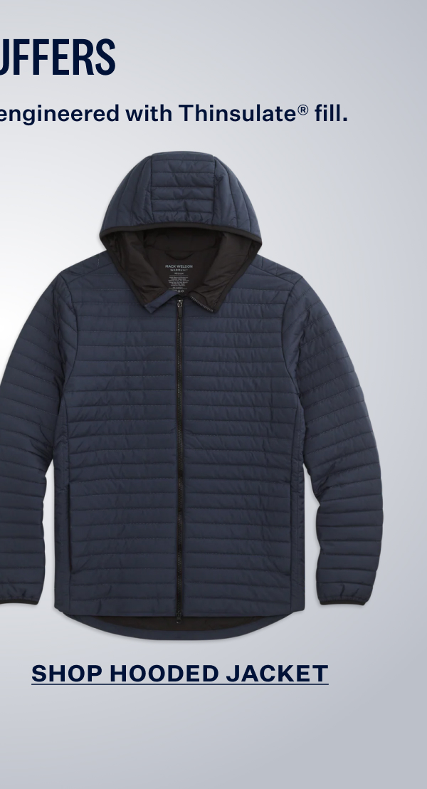 WARMKNIT AIR Hooded Jacket in Total Eclipse / True Black Liner