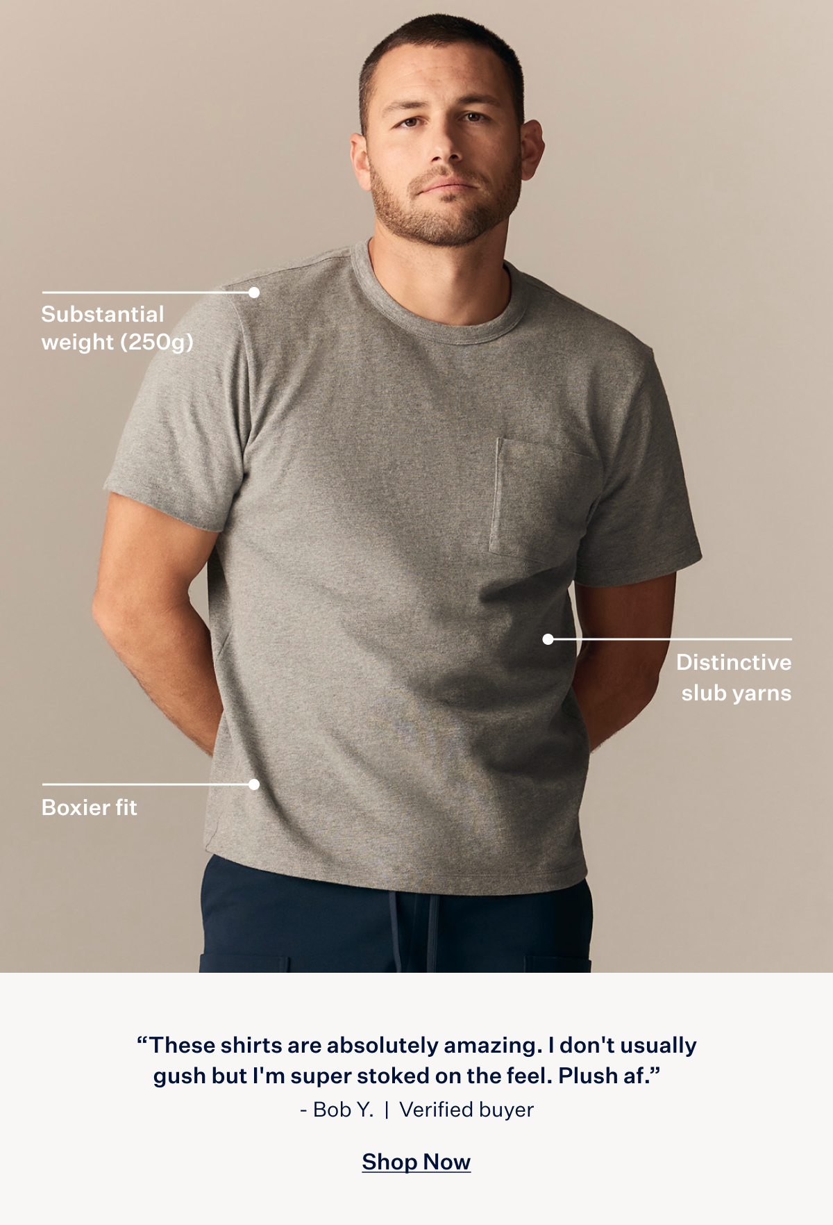 Heavyweight Slub T-Shirt