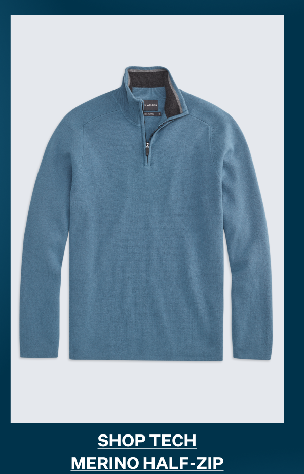 Tech Merino Half-Zip Sweater